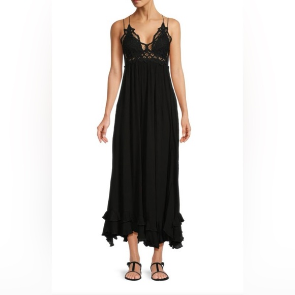 FREE PEOPLE
Adella Lace Trim Midi Dress - Picture 14 of 15